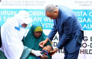 Madaxweyne Cabdicasiis Laftagareen oo Daah-Furey Qorshe lagu hormarinayo talaalka caruurta yar yar