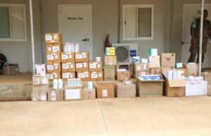 Ciidanka ATMIS Oo Deeq daawo ah ku Wareejisey Isbitaalka Gobolka Baay