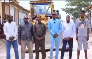 Degmada Berdaalle oo dhawaan laga bilaawi doono wajigii labaad dhismaha waddooyinka.