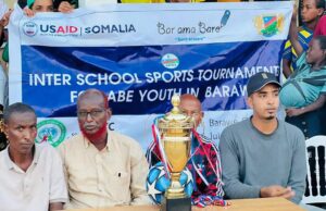 Koobkii Iskuulada oo lagu soo gaba-gabeeyay degmada Baraawe