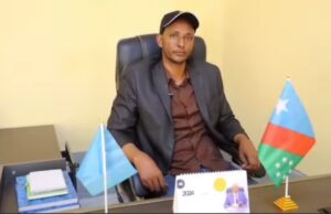 Taliska Booliska degmada Buur-Hakaba oo ka hadlay Amniga degmada.