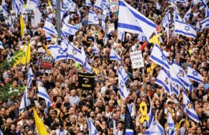 Dibadbax ka dhanka ah Benjamin Netanyahu oo gilgilay Tel Aviv