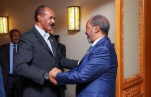 Madaxweyneyaasha Soomaaliya & Eretareeya oo kawada hadlay Xaaladda Labada Dal