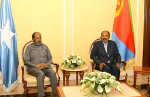 Maxay ka wada hadleen Madaxweyne Xasan Shiikh iyo dhigiisa Erateriya?