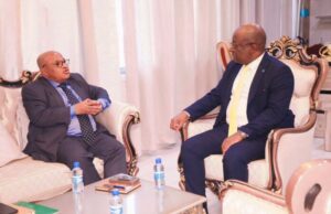 Sawiro;-Dowlada Soomaaliya iyo Midowga Afrika oo arrimo muhiim ah kawada hadlay