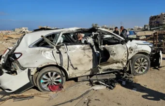 Isra’il oo Gaza ku dishay laba ka mid ah shaqaalaha gargaarka.