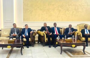 Wasiirka amniga XFS iyo wafdiga uu hoggaaminayo oo gaaray magaalada Baqdaad ee dalka Ciraaq