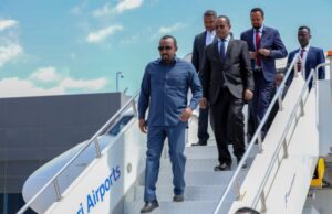 RW Itoobiya Abiy Ahmed oo kusoo wajahan Magaalada Muqdisho