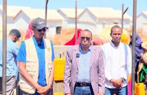 Wasiirka Wasaaradda Tamarta iyo Kheyraadka Biyaha ayaa Kormeerey Ceel biyoodyo laga Hirgeliyey Xaafada Cusub ee Barwaaqo