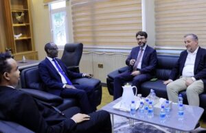 Somali Ports Minister, Turkish Ambassador discuss port development cooperation.