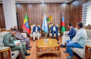 Madaxweyne Cabdicasiis Laftagareen oo qaabilay wafdi sare oo ka socday Itoobiya