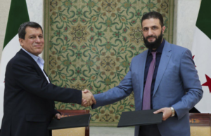 Dolwadda Suuriya iyo Ciidamada Kurdiyiinta oo heshiis wada gaaray.