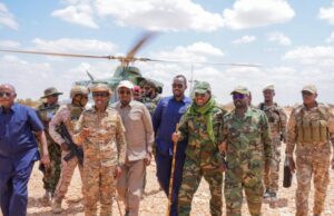 SAWIRADA ;-Madaxweynaha Soomaaliya Oo Gaaray Furimaha Dagaalka