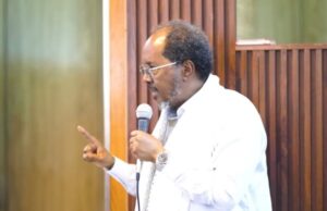 Madaxweyne Xasan Sheikh oo si adag uga Hadlay digniintii Mareykanka.