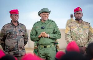 Sawiro;-Madaxweyne Lafta Gareen oo ka hadlay dagaalkii maanta ka dhacay duleedka Baydhabo.