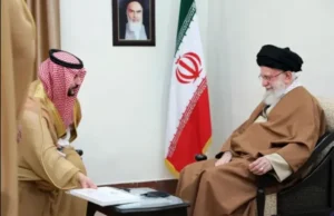 Wasiirka Difaaca Sucuudiga Oo Farriin uu ka siday Boqorka Sucuudiga U Gudbiyey Khamenei
