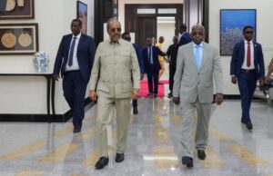 Sawiro;-Madaxweyne Xasan Sheekh Oo Gaaray Jabuuti