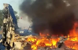 Dab Xoogan oo ka kacay gudaha xarunta madaxtooyada Dalka Sierra Leone.