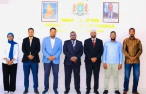 Guddoomiye ku-xigeenka labaad ee Golaha Shacabka XFS Cabdullaahi Abshirow oo booqdey safaarada Soomaaliya ee Tanzania.