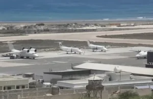 Hoobiyeyaal saaka lagu garaacay Garoonka Diyaaradaha ee Aadan Cabdulle.