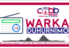 {DHAGEYSO} Warka Duhurnimo ee Warbaahinta Radio Codka Baay Iyo Bakool {17.6.2025}