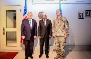 Wasiirka Gaashaandhigga Soomaaliya oo Kulan La Qaatay Safiirka Mareykanka ee Soomaaliya