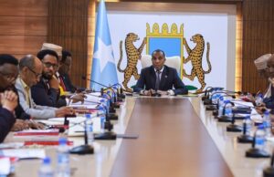 RM Xamse oo Shir Gudoomiyay Shirka Golaha Wasiirada Soomaaliya