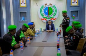 Maamulka Degmada Baydhabo iyo Booliska AUSOM Oo iska kaashanaya Xoojinta Nabada