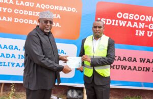 Guddoomiyaha Golaha Shacabka ee BF ayaa maanta iska diiwaan geliyay Degmada Xudur.