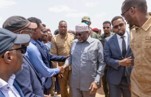 Sawiro:-Guddoomiyaha Golaha Shacabka oo Booqasho Shaqo Ku Tagay Magaalada Xudur