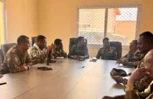 Gudoomiyaha Gobolka Hiiraan oo Saraakiisha Amniga Kala Hadlay Dagaalka AS