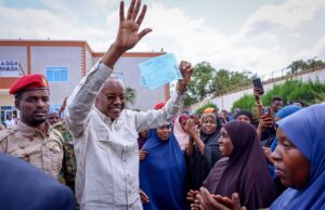 Sawiro;-Diiwan-Gelinta cod bixiyaasha ee Doorashooyinka Qaranka oo ka bilaabatay deegaanada Koonfur Galbeed.