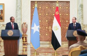 Madaxweyne Xasan Sheekh iyo madaxweynaha Masar oo maanta kulmaya