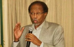 AUN Khaliif Idiris oo Saakay ku geeriyooday Baladweyne.