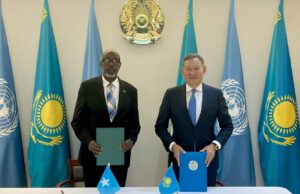 Soomaaliya iyo Kazakhstan oo yeeshay xiriir diblumaasiyadeed oo rasmi ah