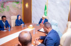 Madaxweyne Cirro oo la kulmay Sandra Lattouf iyo wafdi la socday?