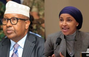 Wasiirka Gaashaandhigga Soomaaliya oo taageero u muujiyey Ilhan Omar?