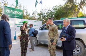 Taliyaha cusub AFRICOM & Madaxda DFS oo kawada hadlaya howlgallada ka dhanka ah AS