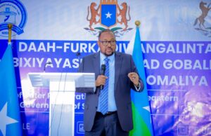 Madaxweyne Firdhiye oo daah-furay diiwaangelinta codbixiyaasha Maamulka Waqooyi bari