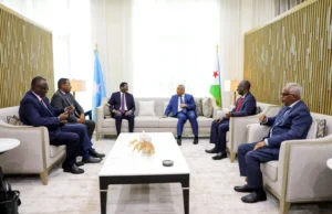Madaxweynaha Galmudug iyo wafdi uu hoggaaminayo oo gaaray dalka Jabbuuti,