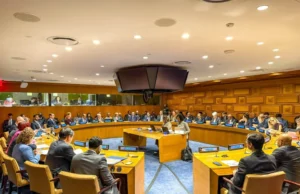 Madaxweyne Xasan Shiikh oo guddoomiyey Shirka Maalgelinta Hawlgalka Midowga Afrika ee Soomaaliya.