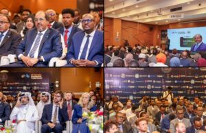 Madaxweyne Xasan Sheekh oo Daahfuray Shirweynaha Ganacsiga .