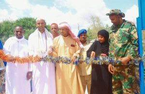 Dhismaha Buundada Degmada Buur-Hakaba Oo Xariga laga jarey