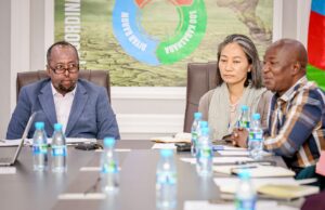 Sawiro;-Kulanka isku xirka Hay’addaha Gargaarka iyo Wasaarada Gargaarka ayaa ka Dhacay Magaalada Baydhabo