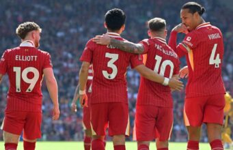 Halka Liverpool Ay Ku Dhameysan Karto Premier League Oo la saadaaliyay