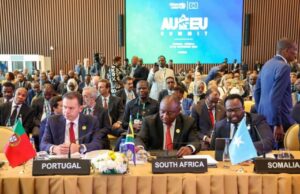 Ra’iisul wasaare ku xigeenka dalka oo Angola uga qaybgalay Shirka midowga Afrika iyo midowga Yurub