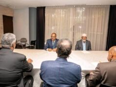 Xubnaha Golaha Mustaqbal Soomaaliyeed oo kulan ku yeelanaya Nairabi.