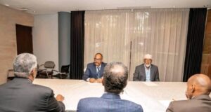 Xubnaha Golaha Mustaqbal Soomaaliyeed oo kulan ku yeelanaya Nairabi.