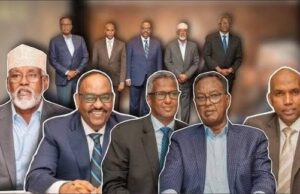 Madaxweynaha Puntland iyo Hoggaanka Madasha Samatabixinta Oo Ku Wajahan Kismaayo.