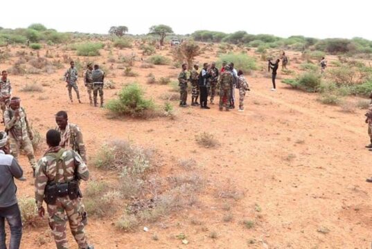 Ciidamada Federaalka & Macawiisleyda oo howlgal ka dhan ah ‘AS’ ka sameeyay Gobolka Galgaduud